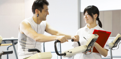 お客様に最適な運動プランや会員制度を「ご提案」